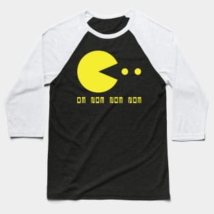 Om Nom Nom Nom Baseball T-Shirt